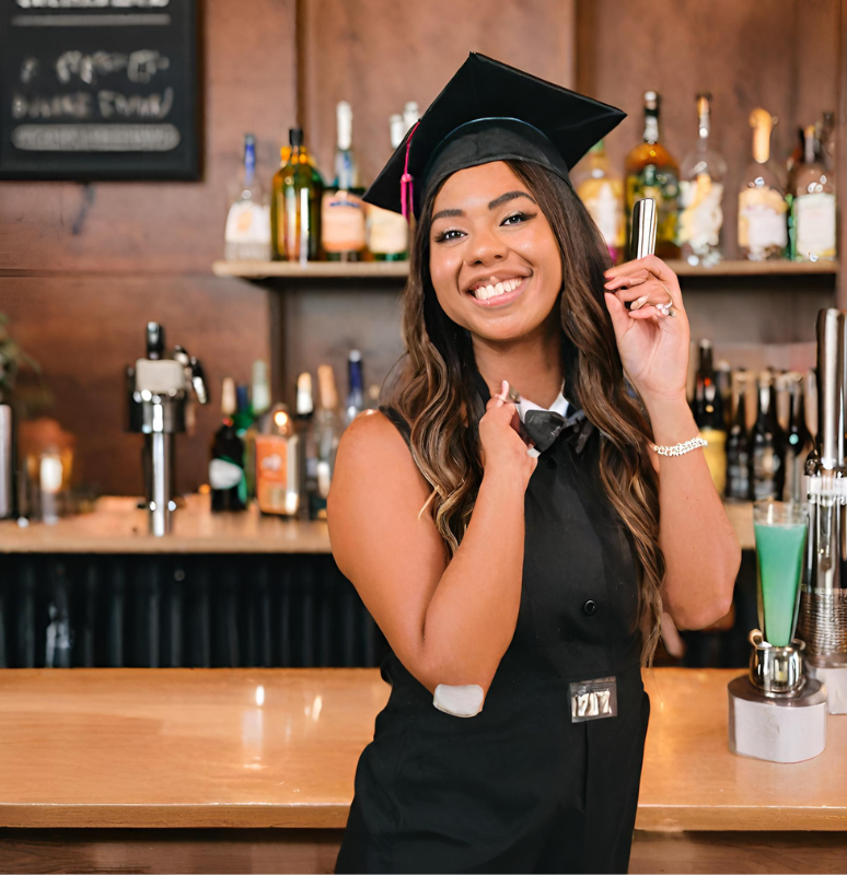 barman de graduación